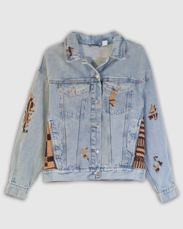 Kurtka denim tapestry 1/1