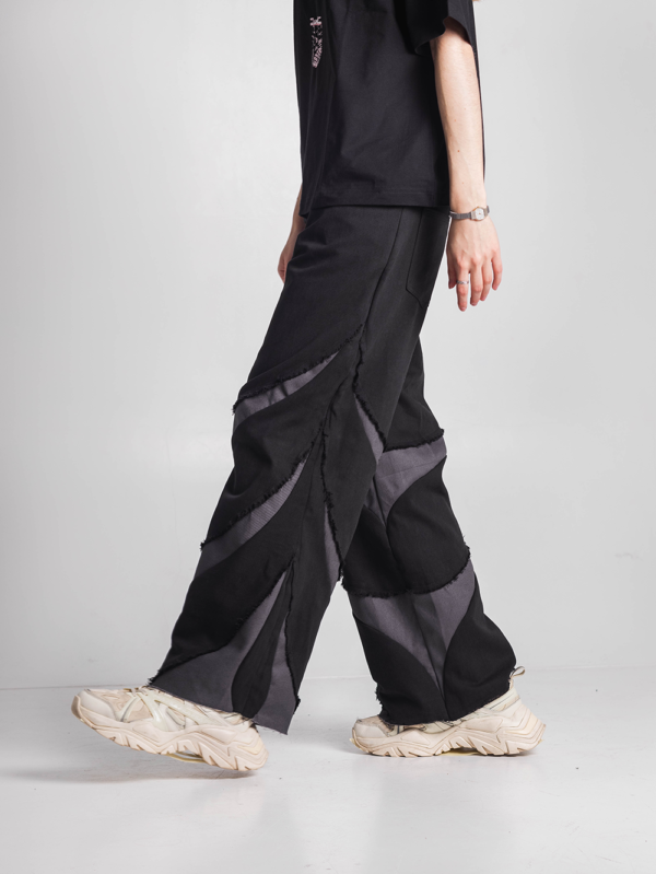 Deconstructed Baggy Jeans - obrazek 3