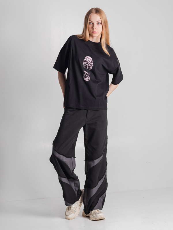 Deconstructed Baggy Jeans - obrazek 4