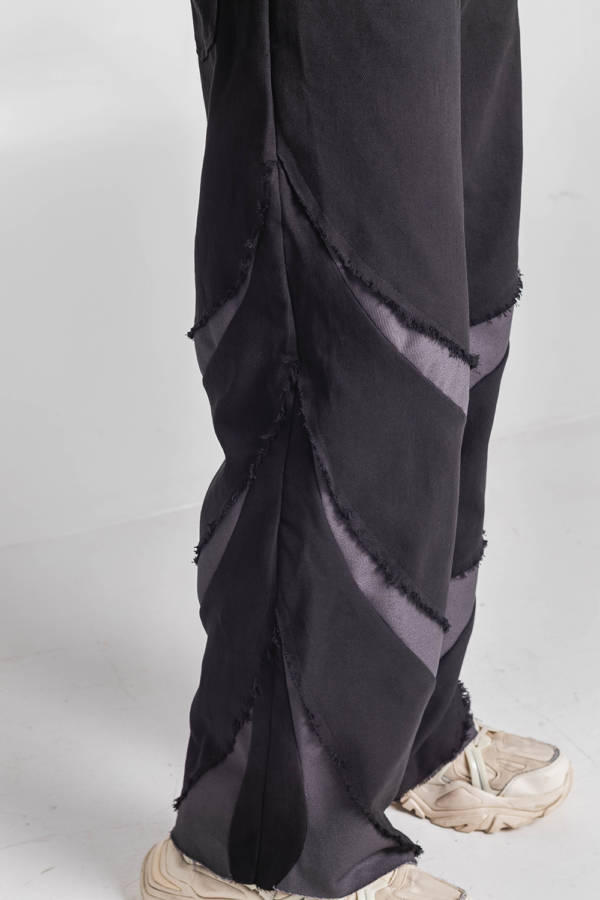 Deconstructed Baggy Jeans - obrazek 5