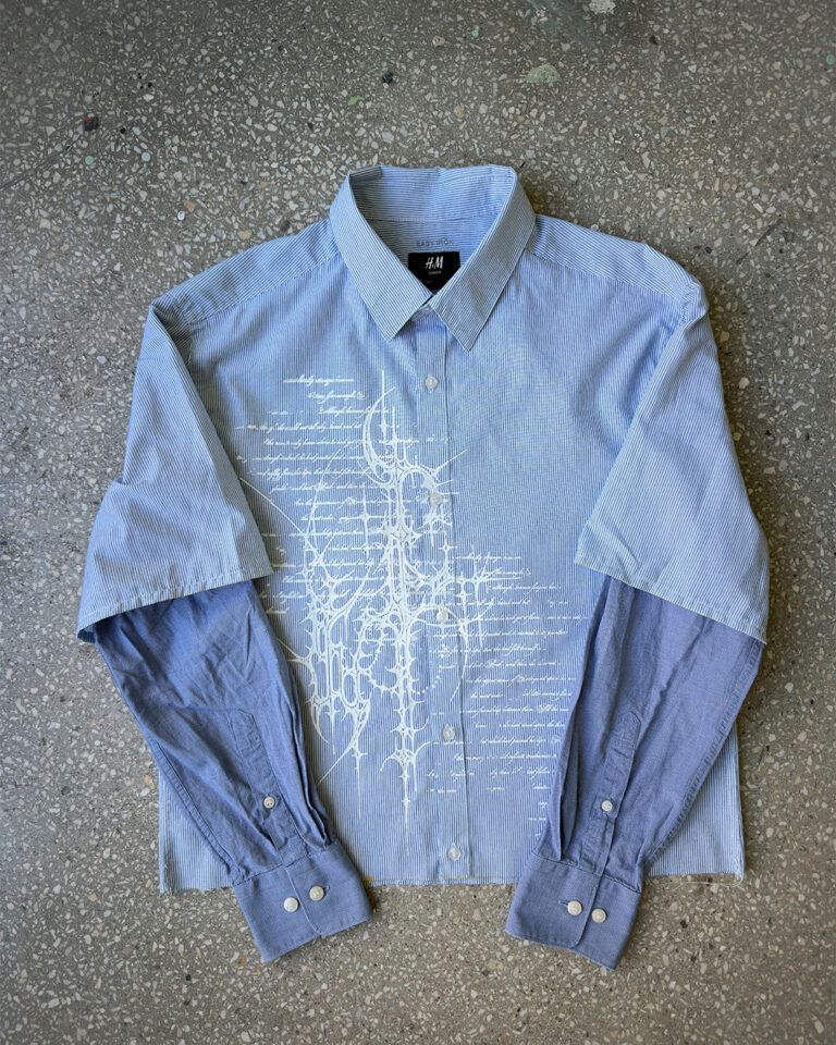 Upcycled shirt 026 XS