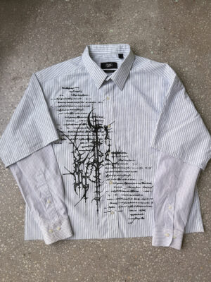 Upcycled shirt 018 M